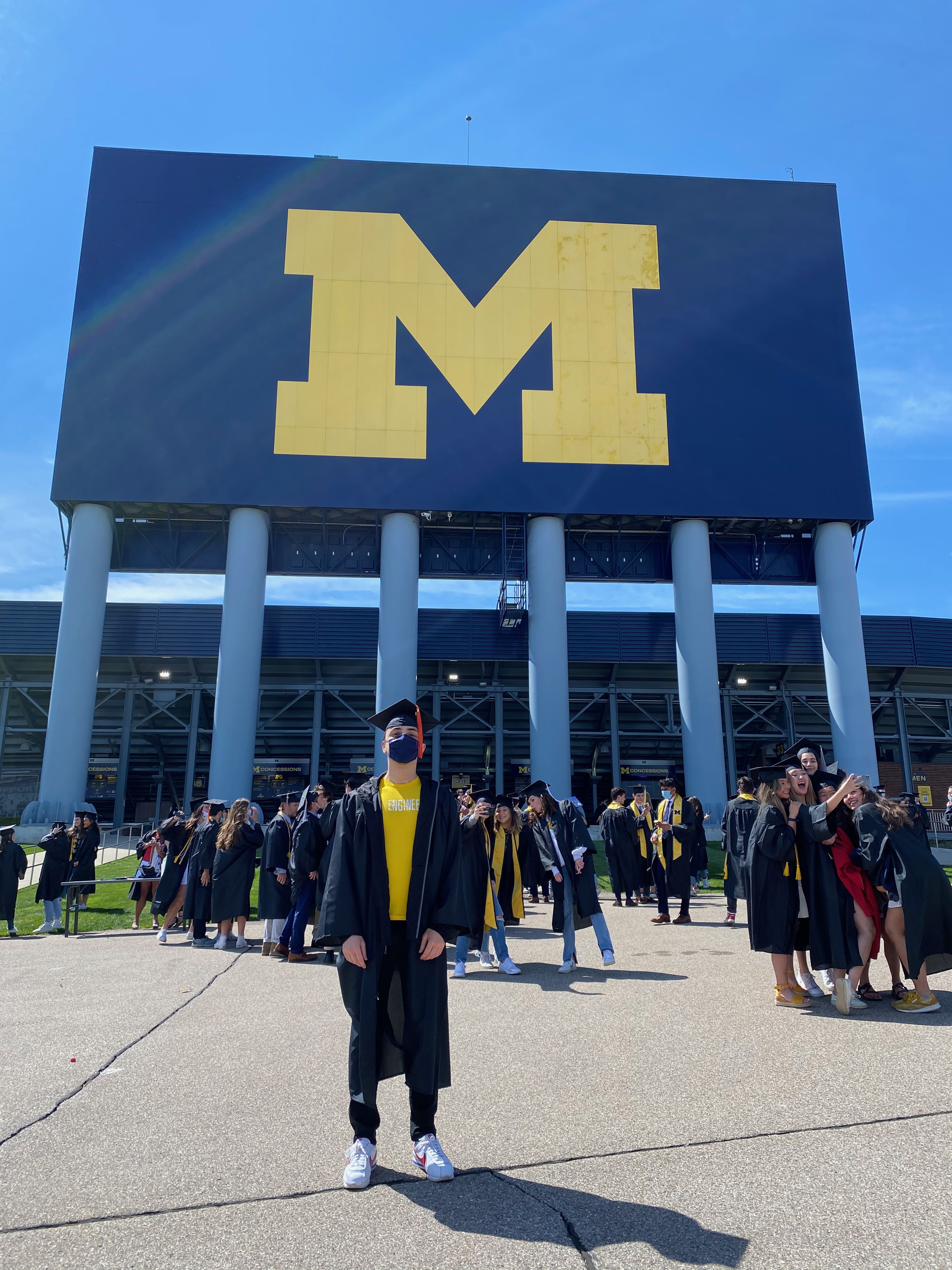 andrew boskovich at graduation